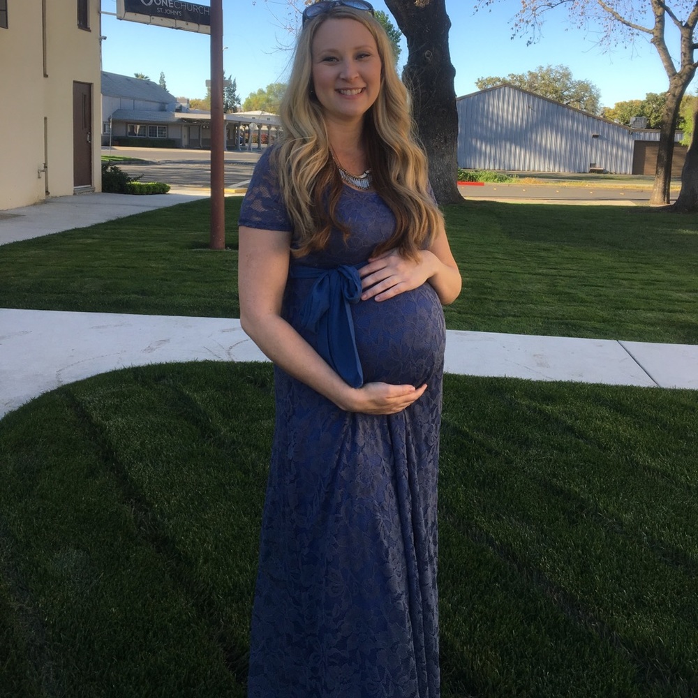 Maternity dress.